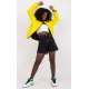 Geaca dama de toamna, din fas, galbena, Anais1 Geaca dama de toamna, din fas, galbena, Anais1 3 - jojofashion.ro