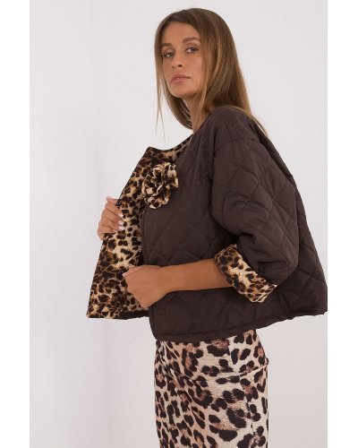 Geaca dama de toamna, matlasata, maro, Sylvana2 Geci dama, Geaca dama de toamna, matlasata, maro, Sylvana2 - jojofashion.ro