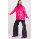 Geaca dama de toamna, matlasata, midi, din fas, roz fucsia, Ronia1 Geaca dama de toamna, matlasata, midi, din fas, roz fucsia, Ronia1 3 - jojofashion.ro