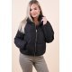 Geaca dama neagra scurta Sarkas Geaca dama neagra scurta Sarkas 2 - jojofashion.ro