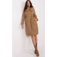 Geaca dama parka matlasata, maro, cu guler inalt, Rhoxa Geaca dama parka matlasata, maro, cu guler inalt, Rhoxa 2 - jojofashion.ro