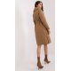 Geaca dama parka matlasata, maro, cu guler inalt, Rhoxa Geaca dama parka matlasata, maro, cu guler inalt, Rhoxa 3 - jojofashion.ro