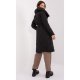 Geaca dama parka matlasata, neagra, cu guler inalt, Rhoxa Geaca dama parka matlasata, neagra, cu guler inalt, Rhoxa 4 - jojofashion.ro