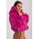 Geaca dama scurta, din blana eco, roz fucsia, cu gluga, Lubelle2 Geaca dama scurta, din blana eco, roz fucsia, cu gluga, Lubelle2 3 - jojofashion.ro