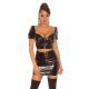 Top dama negru piele eco Veronka Top dama negru piele eco Veronka 2 - jojofashion.ro