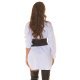 Curea dama tip corset, din denim, neagra, lata, cu snur, Hiraani Curea dama tip corset, din denim, neagra, lata, cu snur, Hiraani 3 - jojofashion.ro