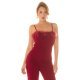 Salopeta eleganta evazata burgundy cu puf si umeri goi, Tatianne 5 - jojofashion.ro