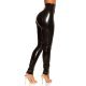Pantaloni negri din latex Mellody Pantaloni negri din latex Mellody 3 - jojofashion.ro