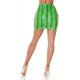 Fusta mulata piele eco scurta verde neon snake print Manila 4 - jojofashion.ro