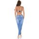Crop top dama cu aspect de piele animal print leopard Jamie 6 - jojofashion.ro
