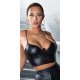 Top dama negru WetLook Rotterdam Top dama negru WetLook Rotterdam 2 - jojofashion.ro