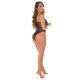 Body dama sexy, negru, semitransparent, cu strasuri Dana 5 - jojofashion.ro