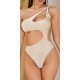 Body dama monokini, bej, cu decupaje, Klaire Body dama monokini, bej, cu decupaje, Klaire 7 - jojofashion.ro