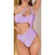 Body dama monokini, lila, cu decupaje, Klaire 7 - jojofashion.ro