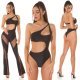 Body dama monokini, negru, cu decupaje, Klaire Body dama monokini, negru, cu decupaje, Klaire 9 - jojofashion.ro