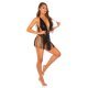 Body dama negru WetLook cu franjuri Nataly Body dama negru WetLook cu franjuri Nataly 6 - jojofashion.ro