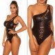 Body dama negru WetLook one shoulder Mikelle Body dama negru WetLook one shoulder Mikelle 6 - jojofashion.ro