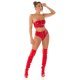 Chiloti dama, din latex, rosii, cu fermoar in fata, Lesly Chiloti dama, din latex, rosii, cu fermoar in fata, Lesly 4 - jojofashion.ro