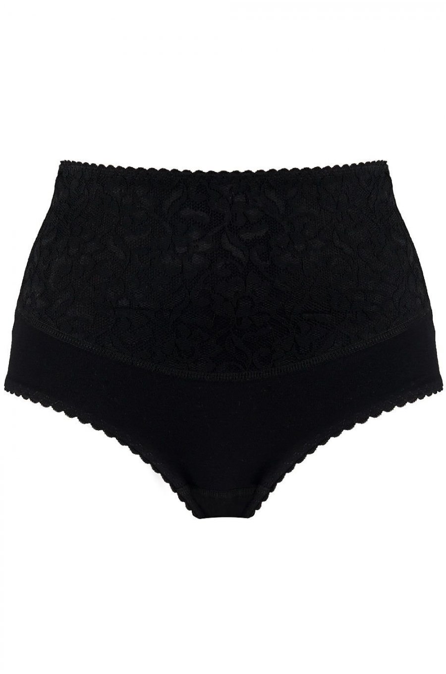 Chiloti modelatori Mitex, cu dantela, negri, cu talia inalta, Nella3 1 - jojofashion.ro