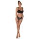Set lenjerie intima dama dantela neagra Hazen Set lenjerie intima dama dantela neagra Hazen 6 - jojofashion.ro