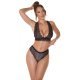 Set lenjerie intima dama dantela neagra Mazen Set lenjerie intima dama dantela neagra Mazen 2 - jojofashion.ro