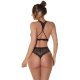 Set lenjerie intima dama dantela neagra Mazen Set lenjerie intima dama dantela neagra Mazen 3 - jojofashion.ro