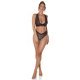 Set lenjerie intima dama dantela neagra Mazen Set lenjerie intima dama dantela neagra Mazen 5 - jojofashion.ro