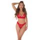 Set lenjerie intima dama dantela rosie Mezya Set lenjerie intima dama dantela rosie Mezya 2 - jojofashion.ro