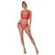 Set lenjerie intima dama dantela rosie Nazmi Set lenjerie intima dama dantela rosie Nazmi 5 - jojofashion.ro