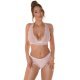 Set lenjerie intima dama dantela roz pal Mazen 2 - jojofashion.ro