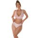 Set lenjerie intima dama dantela roz pal Mazen 4 - jojofashion.ro