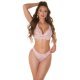 Set lenjerie intima dama dantela roz pal Mezya Set lenjerie intima dama dantela roz pal Mezya 2 - jojofashion.ro