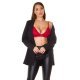 Sutien burgundy, triunghi, din dantela, cu bretele subtiri, Lelia 4 - jojofashion.ro