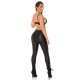 Sutien negru, triunghi, din dantela, cu bretele subtiri, Lelia 4 - jojofashion.ro
