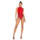 Body dama latex rosu WetLook Lollipop 2 - jojofashion.ro