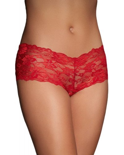 Chilot dama tip boxeri din dantela rosie Loredana Chilot dama tip boxeri din dantela rosie Loredana - jojofashion.ro