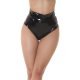 Chilot dama latex negru cu talia inalta Jessica 3 - jojofashion.ro