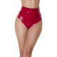 Chilot dama rosii din latex cu talia inalta Jessica 2 - jojofashion.ro