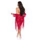 Neglijeu de lux dama burgundy transparent Gail Neglijeu de lux dama burgundy transparent Gail 5 - jojofashion.ro