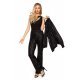 Pantaloni dama, eleganti, negri, paiete, evazati, Hama Pantaloni dama, eleganti, negri, paiete, evazati, Hama 3 - jojofashion.ro