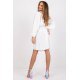 Rochie alba scurta oversize cu maneci largi Hannah 4 - jojofashion.ro