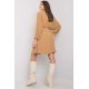 Rochie scurta bej cu maneca lunga Hannah1 4 - jojofashion.ro