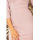 Rochie mulata lila scurta cu maneca lunga Iselin Rochie mulata lila scurta cu maneca lunga Iselin 3 - jojofashion.ro