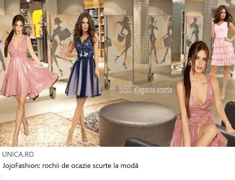 JojoFashion a aparut pe UNICA.ro
