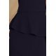 Rochie midi, bleumarin, mulata, cu peplum, Ema Rochie midi, bleumarin, mulata, cu peplum, Ema 6 - jojofashion.ro