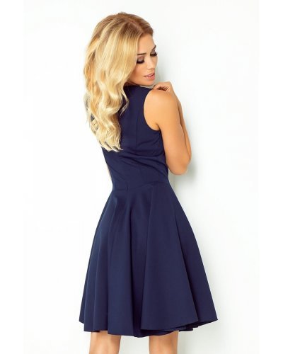 Rochie scurta bleumarin baby doll Lona Rochii scurte, Rochie scurta bleumarin baby doll Lona - jojofashion.ro