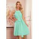 Rochie vaporoasa midi menta Alizee Rochie vaporoasa midi menta Alizee 2 - jojofashion.ro