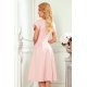 Rochie midi, roz pal, retro, Mazara Rochie midi, roz pal, retro, Mazara 3 - jojofashion.ro