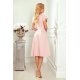 Rochie midi, roz pal, retro, Mazara Rochie midi, roz pal, retro, Mazara 5 - jojofashion.ro