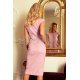 Rochie midi, lila, tip creion, Jeanine Rochie midi, lila, tip creion, Jeanine 3 - jojofashion.ro